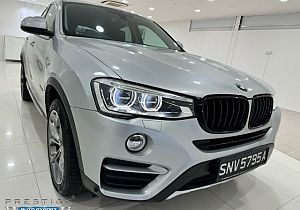 BMW X4 XDRIVE 4WD LED Sunroof NAV HUD 2015 Silver